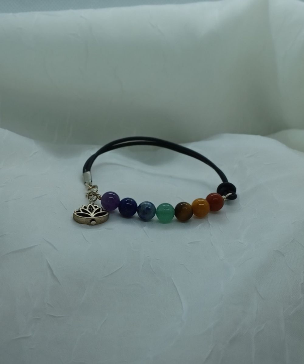 Chakra Lotus Bracelet